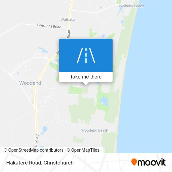 Hakatere Road map