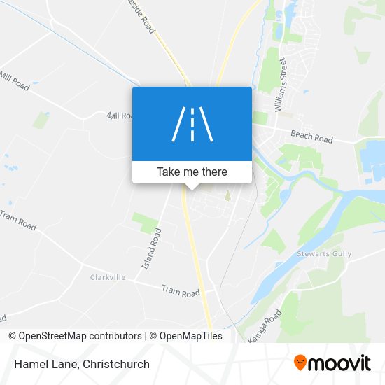 Hamel Lane map