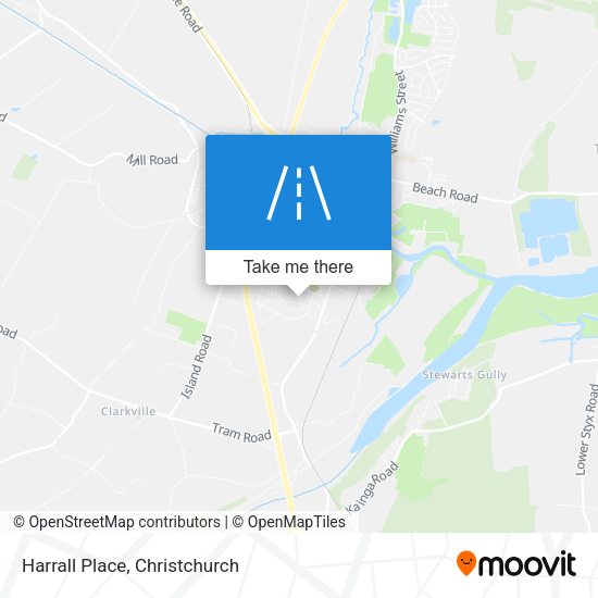 Harrall Place map