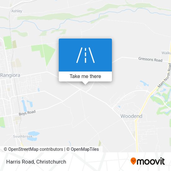 Harris Road map