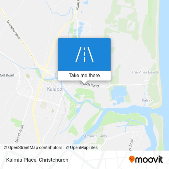 Kalmia Place map