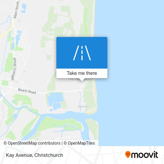 Kay Avenue map
