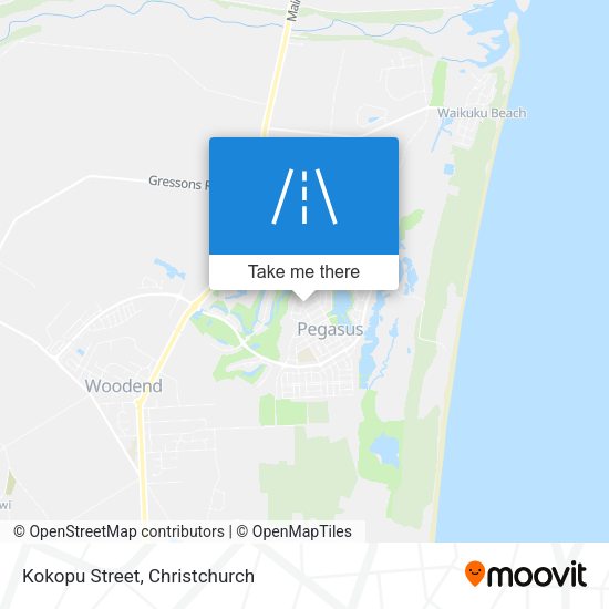Kokopu Street map