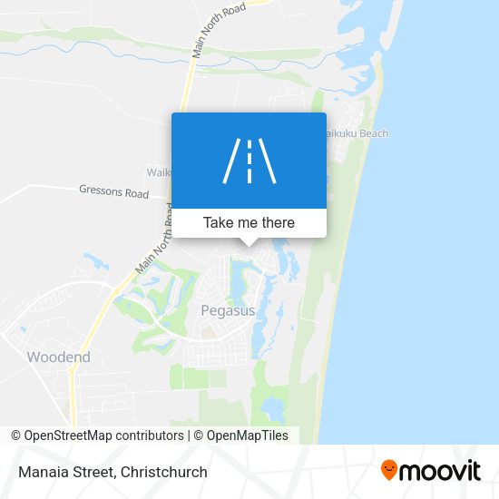 Manaia Street map