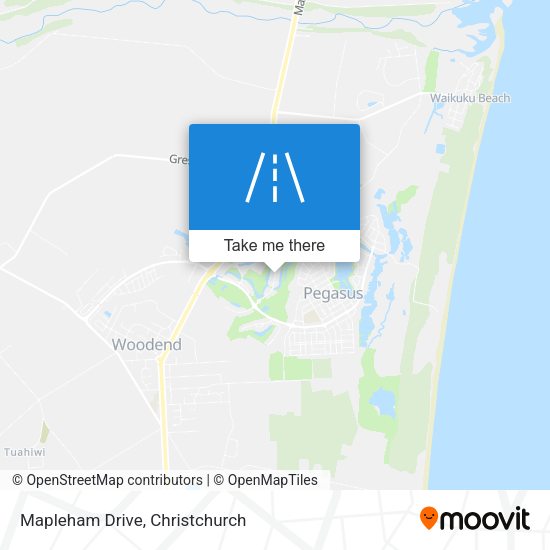 Mapleham Drive map