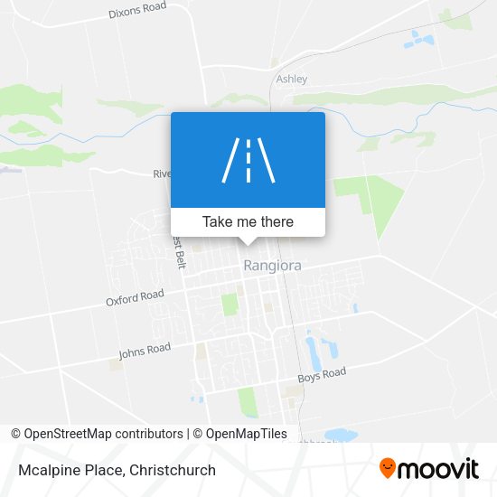 Mcalpine Place map