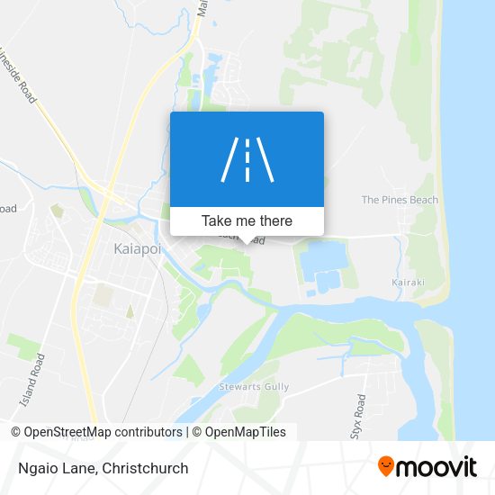 Ngaio Lane map