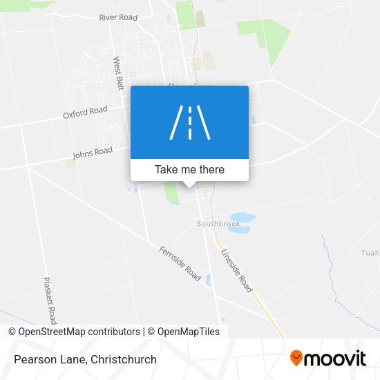 Pearson Lane map