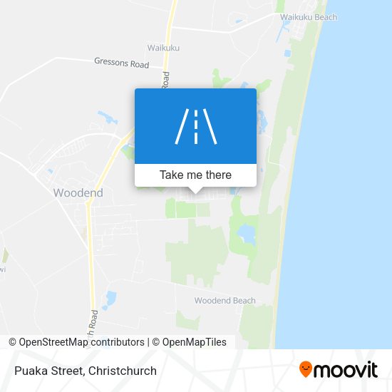 Puaka Street map
