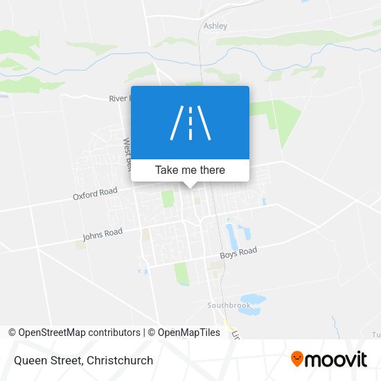 Queen Street map