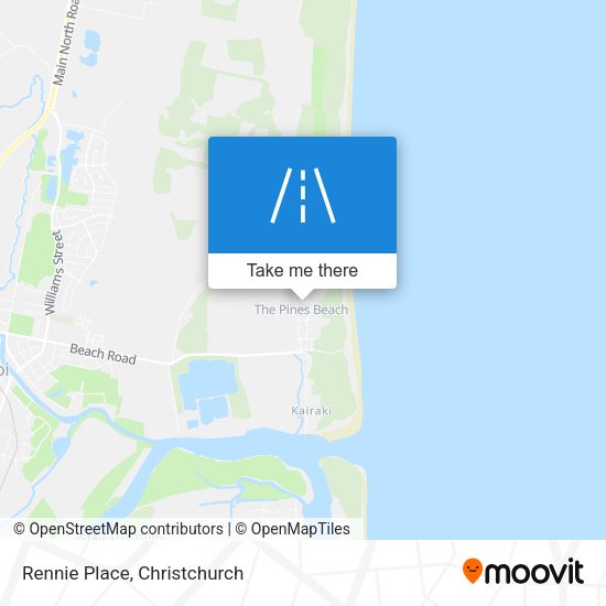 Rennie Place map