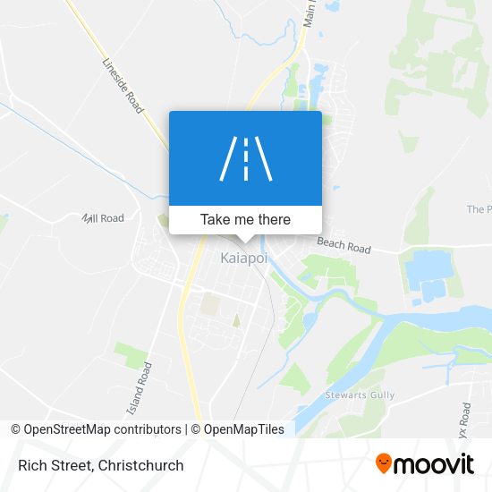 Rich Street map