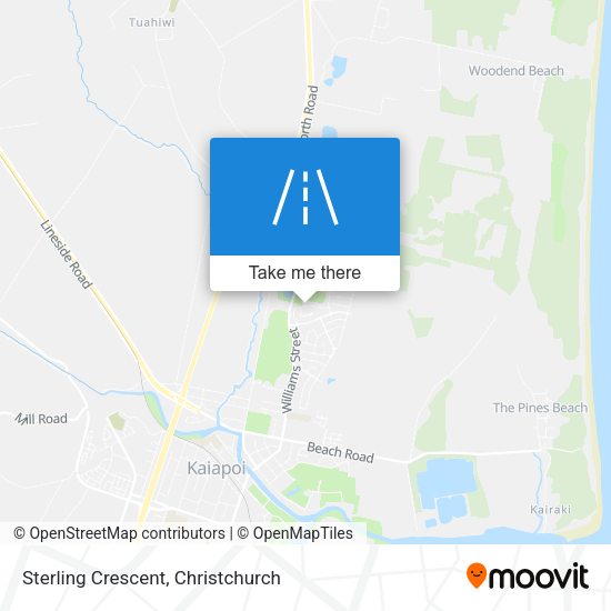 Sterling Crescent map