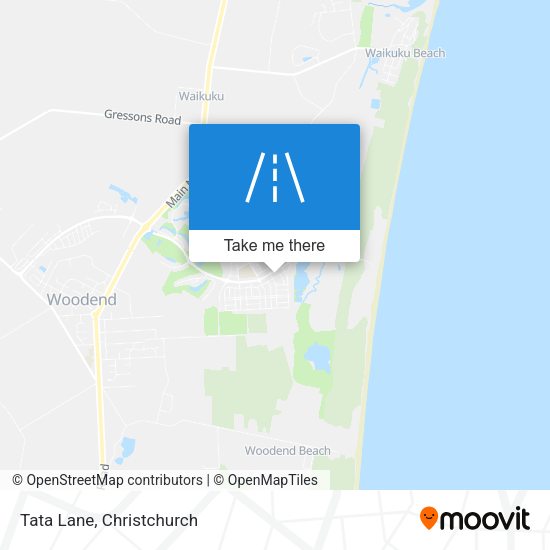 Tata Lane map