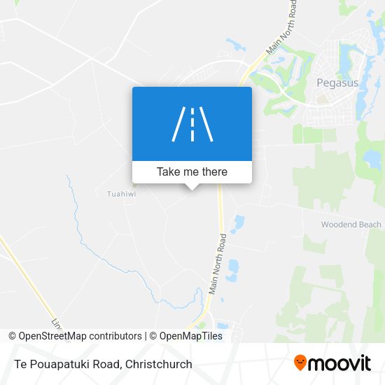 Te Pouapatuki Road map