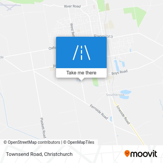 Townsend Road map