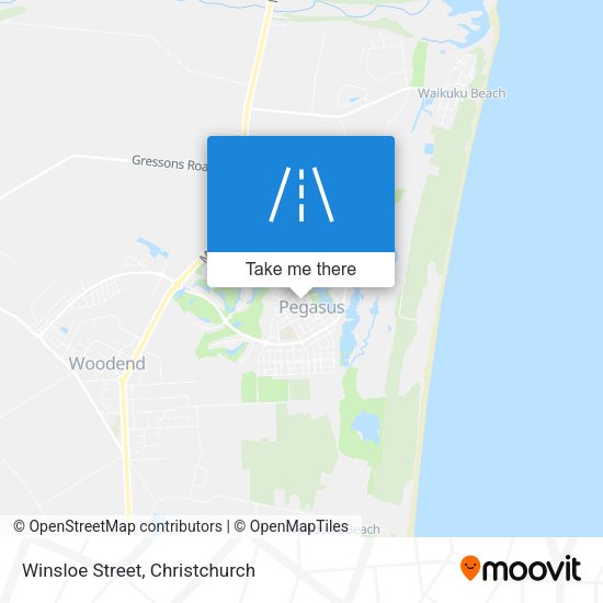 Winsloe Street map