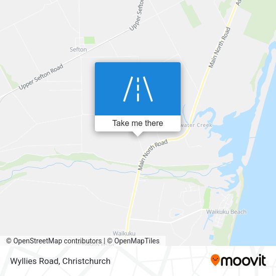 Wyllies Road map