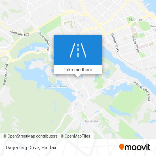 Darjeeling Drive plan