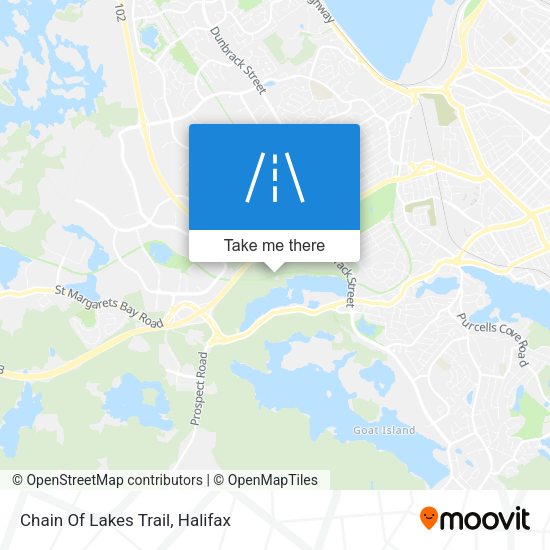 Chain Of Lakes Trail plan