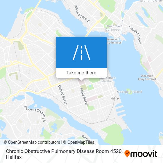Chronic Obstructive Pulmonary Disease Room 4520 map