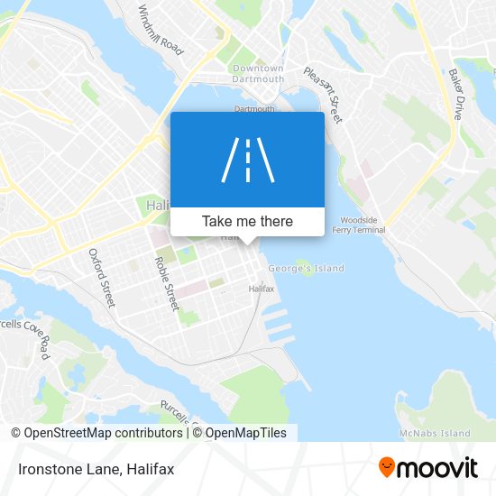 Ironstone Lane map