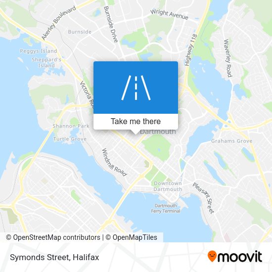 Symonds Street map