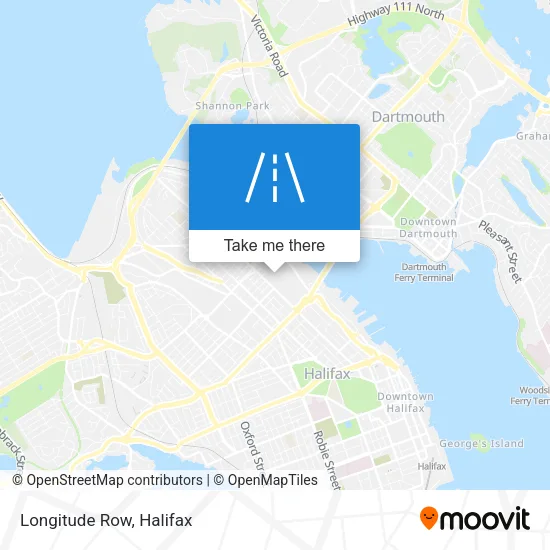 Longitude Row map