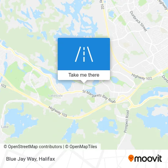 Blue Jay Way map
