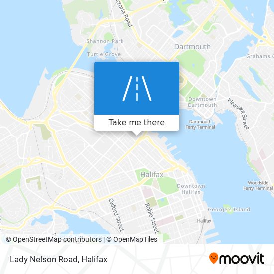 Lady Nelson Road map