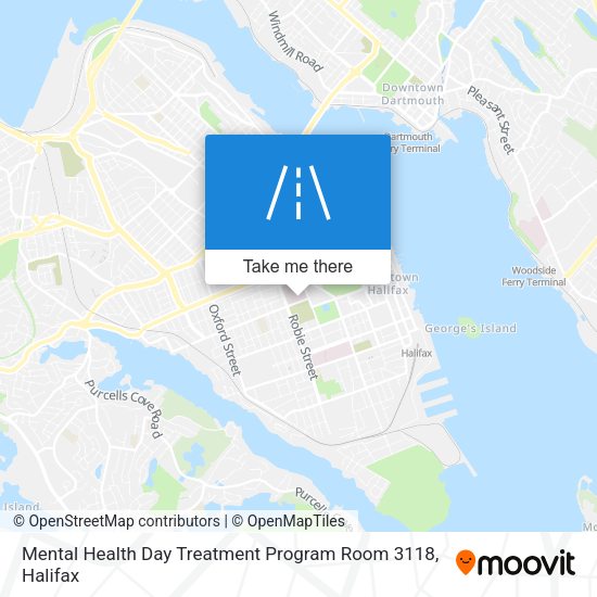 Mental Health Day Treatment Program Room 3118 plan