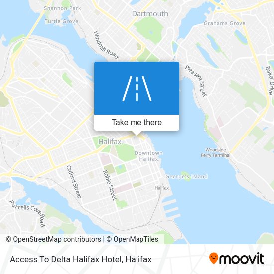 Access To Delta Halifax Hotel plan