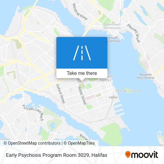 Early Psychosis Program Room 3029 map