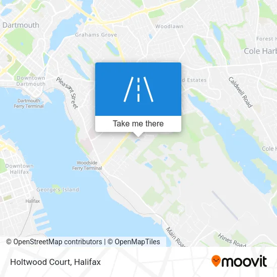 Holtwood Court map