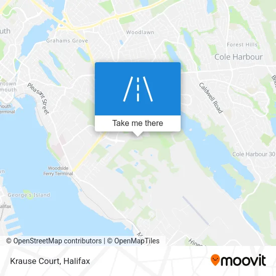 Krause Court map