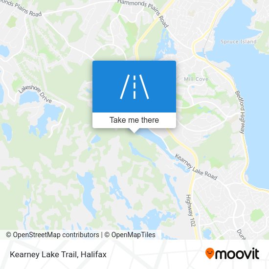 Kearney Lake Trail plan