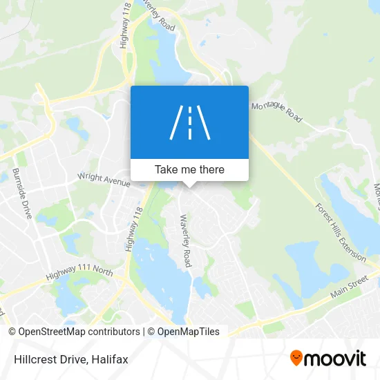 Hillcrest Drive plan