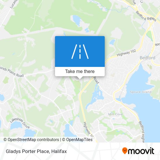 Gladys Porter Place plan