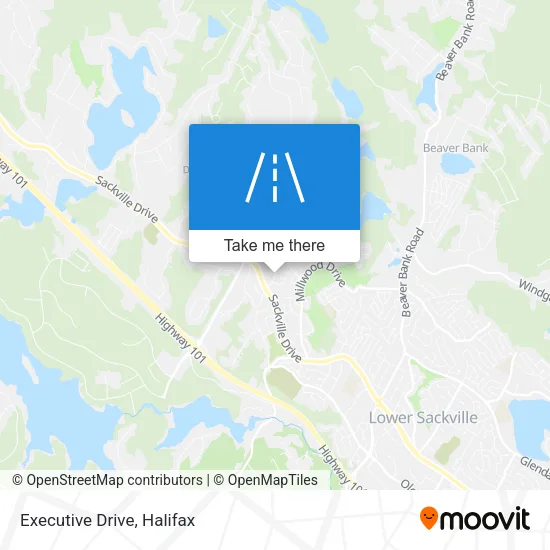 Executive Drive map