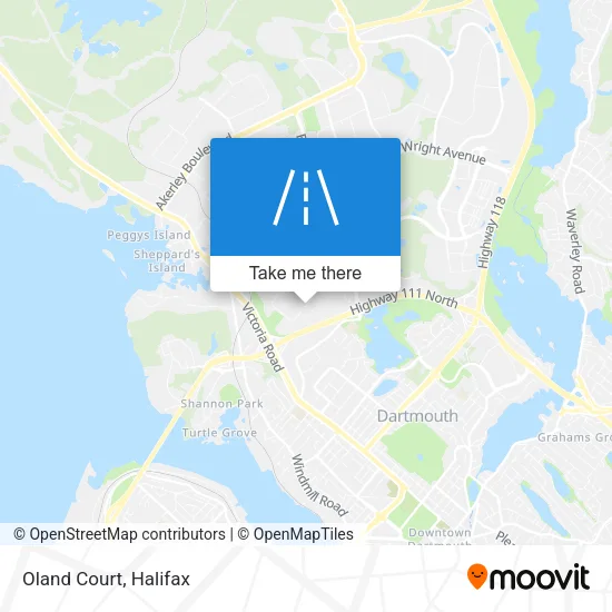 Oland Court map