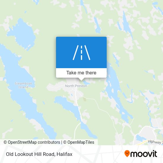 Old Lookout Hill Road plan