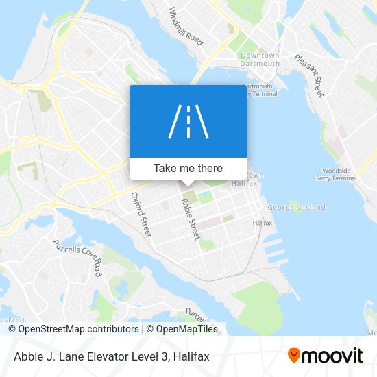 Abbie J. Lane Elevator Level 3 map