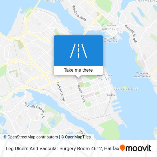 Leg Ulcers And Vascular Surgery Room 4612 map