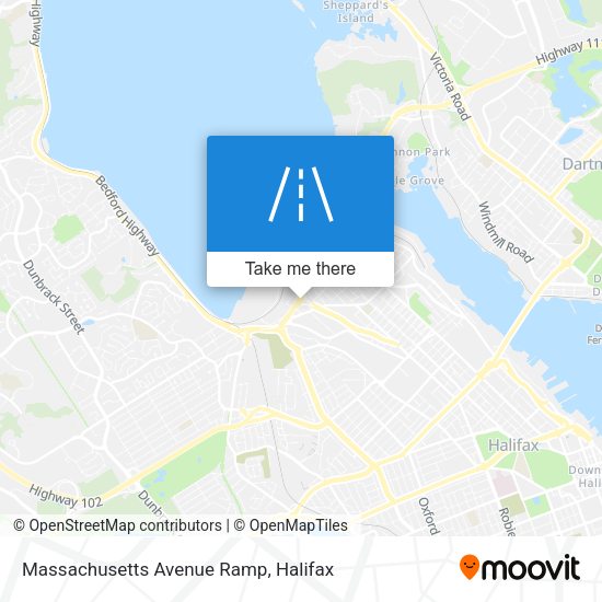 Massachusetts Avenue Ramp plan