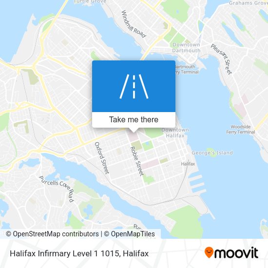 Halifax Infirmary Level 1 1015 plan