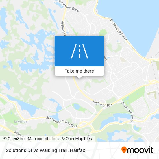 Solutions Drive Walking Trail map