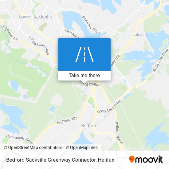 Bedford Sackville Greenway Connector plan