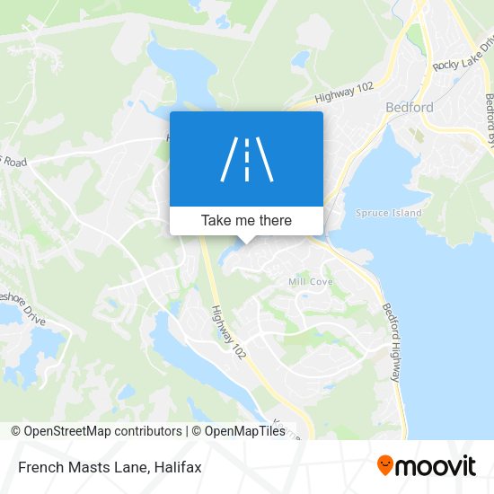 French Masts Lane plan