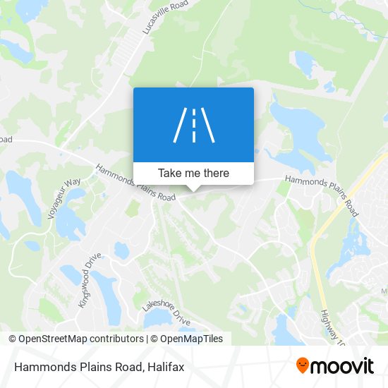 Hammonds Plains Road plan