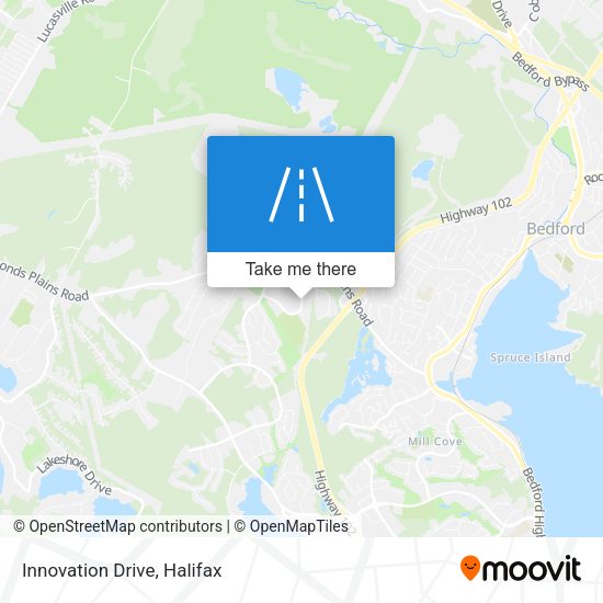 Innovation Drive map